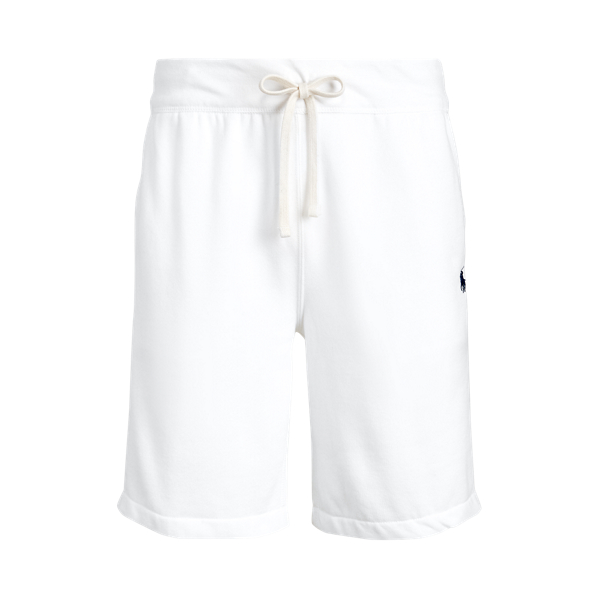 Die RL-Shorts aus Fleece Polo Ralph Lauren in Wei&szlig; 2