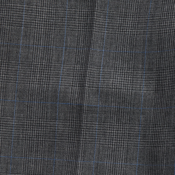 Grey Multi Check Slim Fit Checked Wool Suit Trouser RRL 3