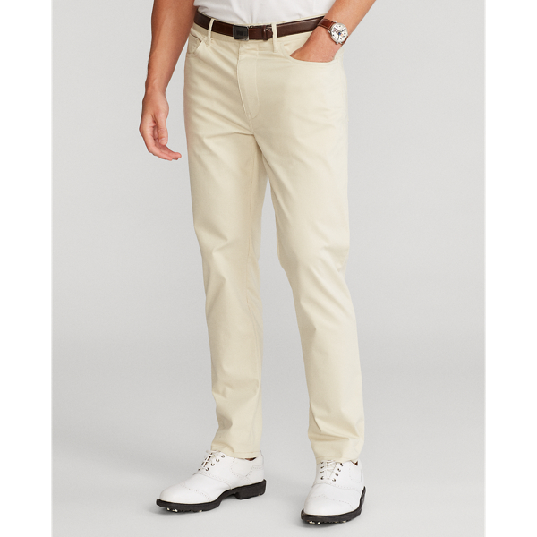 Basic Sand Tailored Fit Performance Twill Pant Polo Golf 4