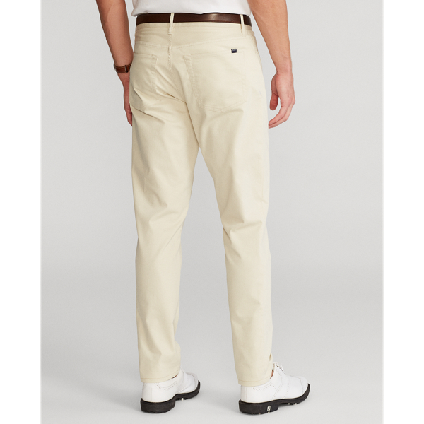 Basic Sand Tailored Fit Performance Twill Pant Polo Golf 5