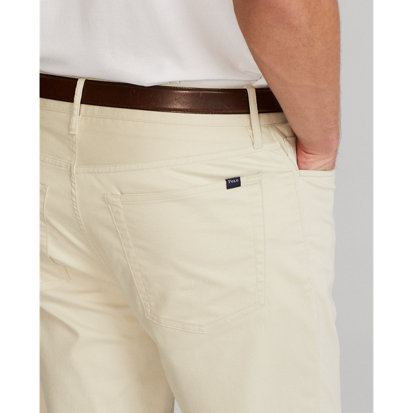 Basic Sand Tailored Fit Performance Twill Pant Polo Golf 6