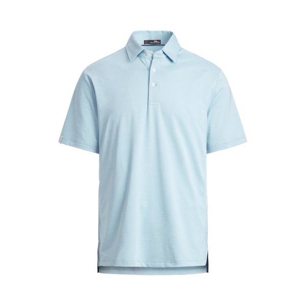 Chambray Heather Classic Fit Performance Polo Shirt RLX 2