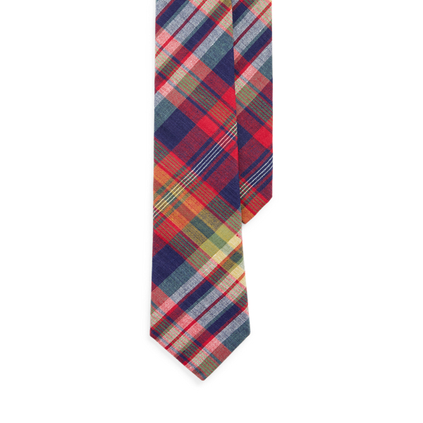Cotton Madras Tie
