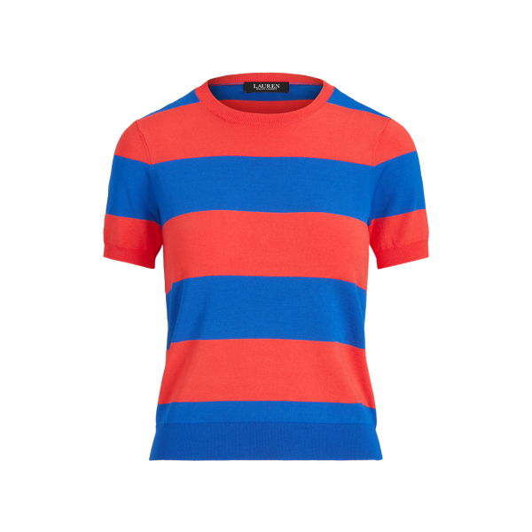 Striped Short-Sleeve Jumper