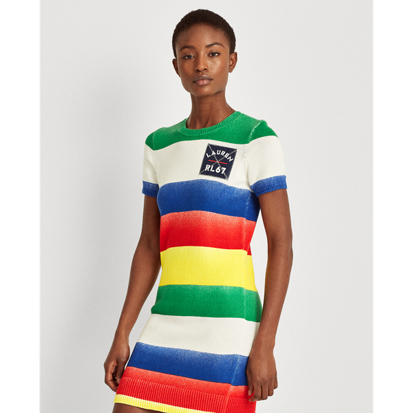 Multi color sweater dress hotsell