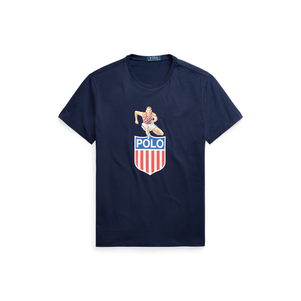 Classic Fit Polo Shield Jersey T-Shirt Polo Ralph Lauren 1