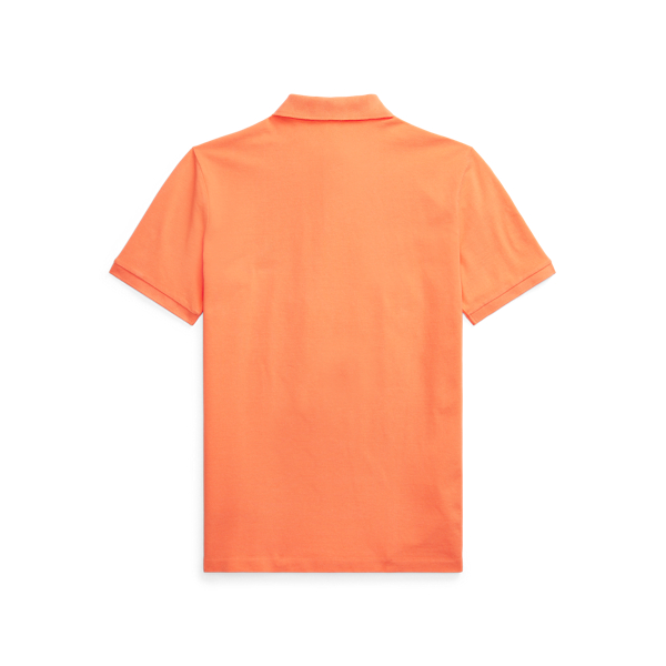 Sunfade Orange Classic Fit Mesh Polo Shirt Polo Ralph Lauren 2