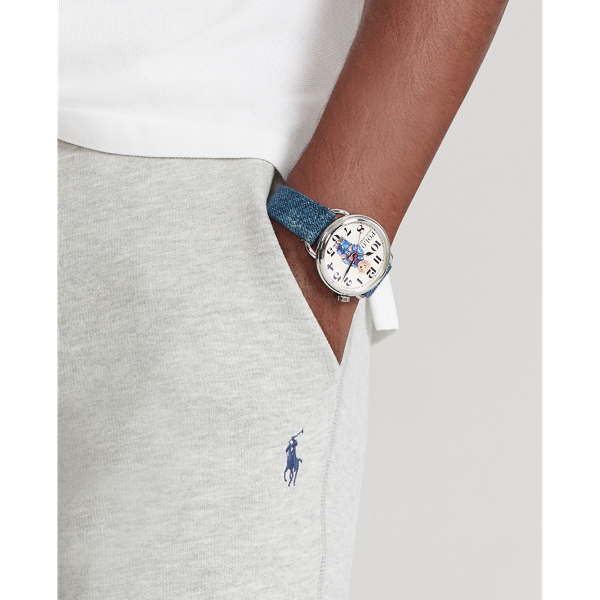 Die Jogginghose RL aus Fleece Polo Ralph Lauren in Andover meliert 6