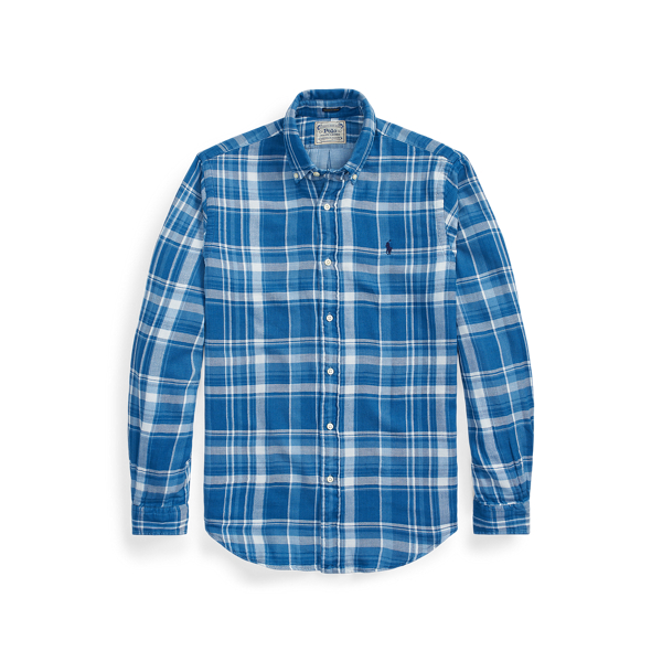 Custom Fit Plaid Double-Faced Shirt Polo Ralph Lauren 1