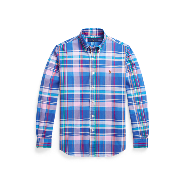 Classic Fit Plaid Oxford Shirt Polo Ralph Lauren 1