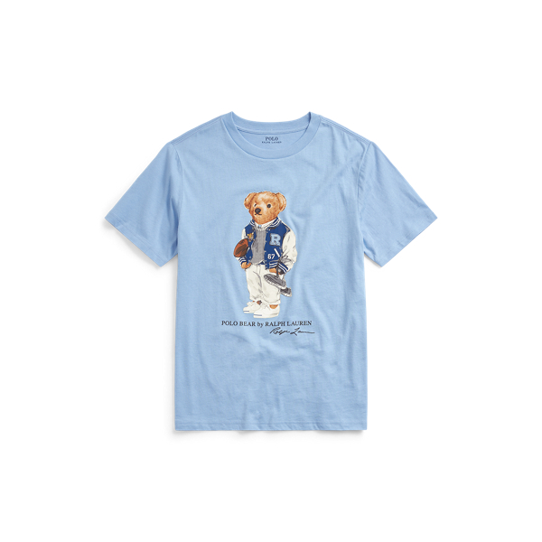 Polo Bear Cotton Jersey T-Shirt Boys 6-14 Years 1