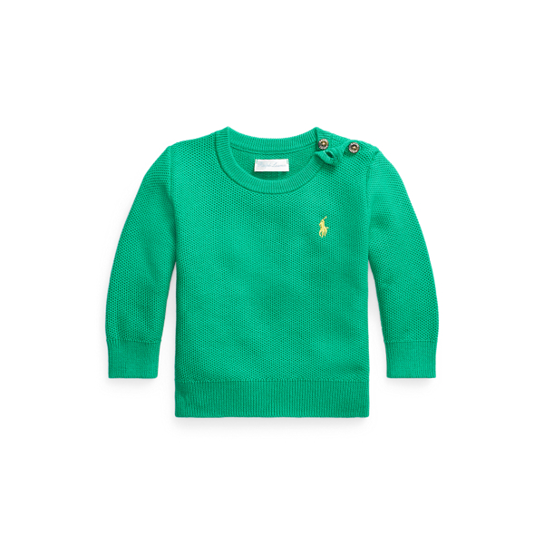 Cotton Crewneck Jumper