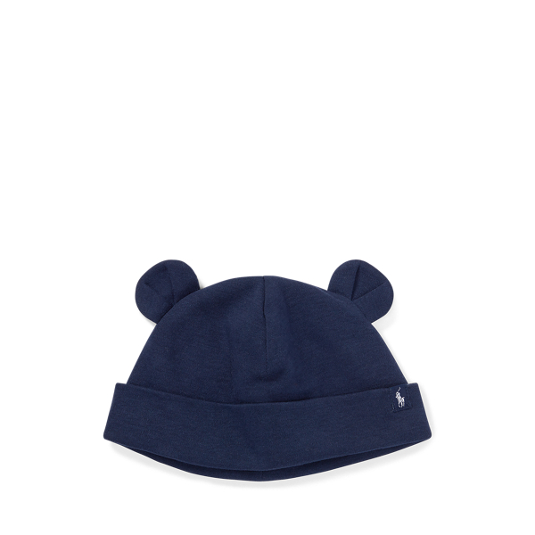 Bear-Ear Cotton Interlock Hat
