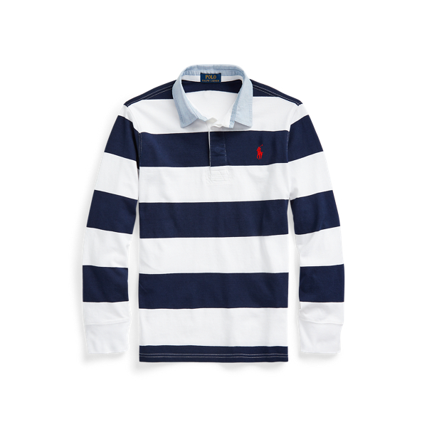 Striped Cotton Rugby Shirt