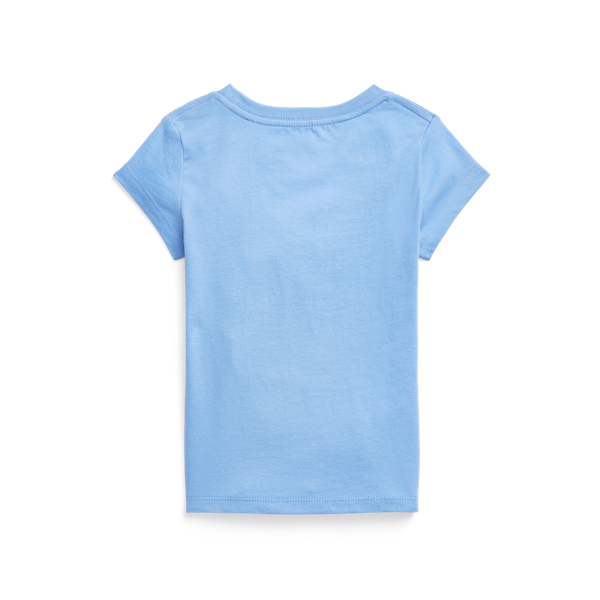 Harbour Island Blue Polo Bear Cotton Jersey Tee Girls 1.5-6.5 Years 2