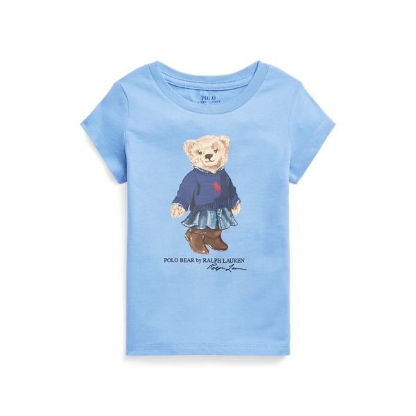T-shirt Polo Bear jersey de coton