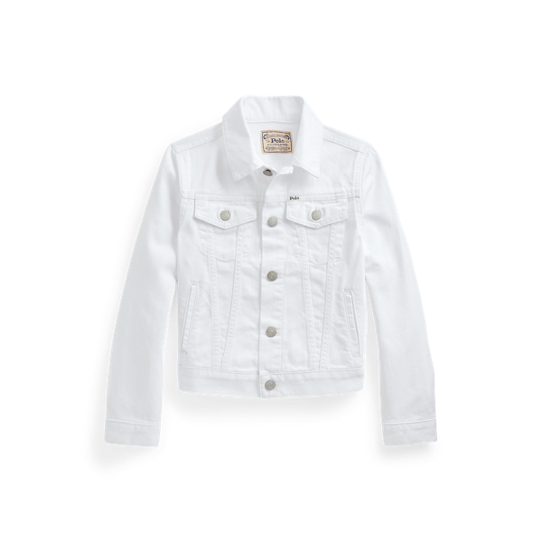 Trucker-Jacke aus Baumwolldenim