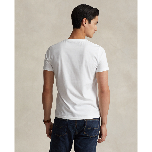 Polo Ralph Lauren Custom Slim Fit Ralph’s Coffee T-Shirt Custom Slim Fit Ralph's Coffee T-Shirt | Ralph Lauren