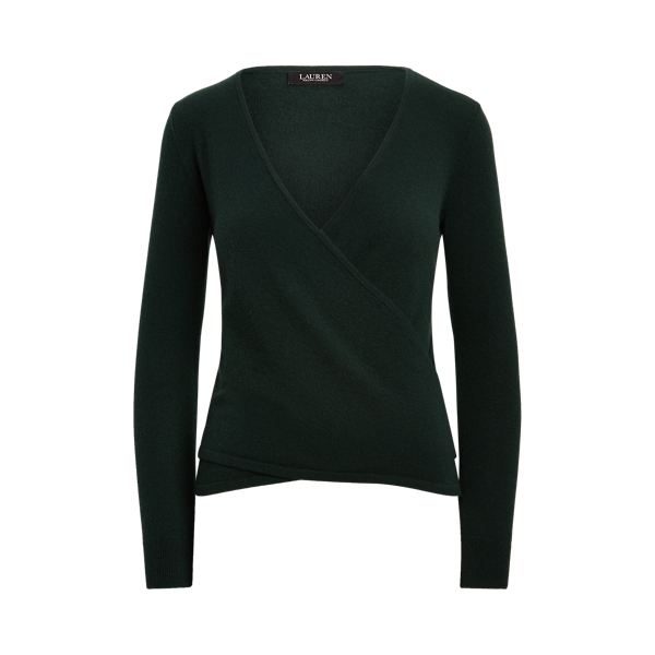 Washable Cashmere Wrap Jumper Lauren 1