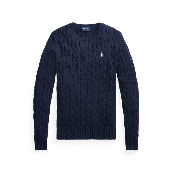 Cable-Knit Cotton Jumper