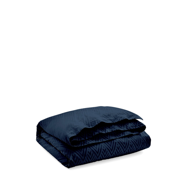 Capa de edred&atilde;o Clayton em jacquard Ralph Lauren Home em 1