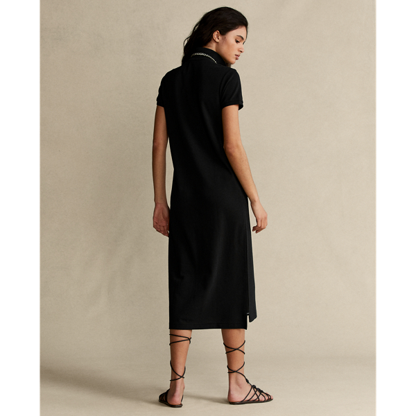 Chemisier polo a maniche corte Polo Ralph Lauren in Nero 4