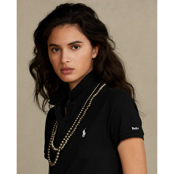 Chemisier polo a maniche corte Polo Ralph Lauren in Nero 5