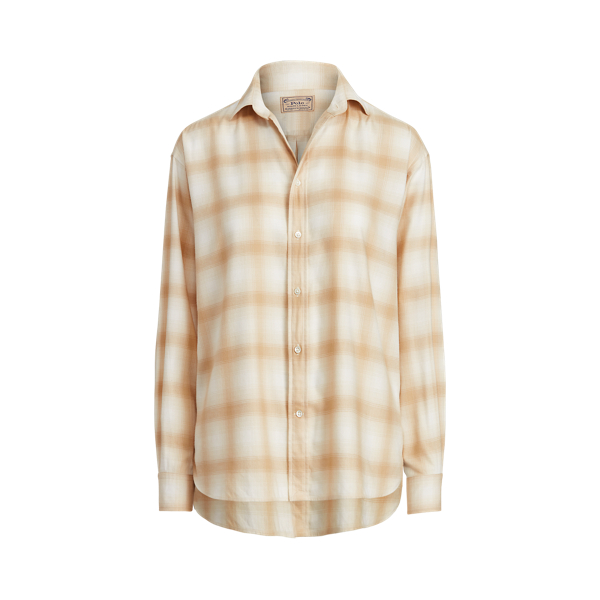 Plaid High-Low Shirt Polo Ralph Lauren 1