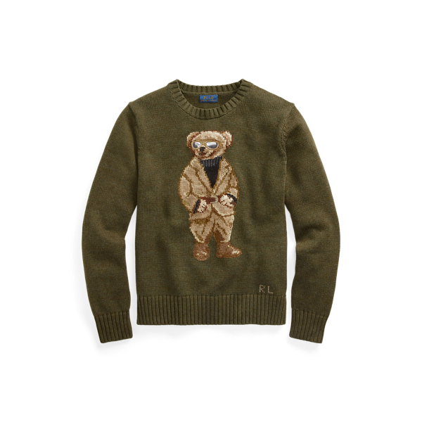 Safari Polo Bear-trui Polo Ralph Lauren in Fatigue Multi 2