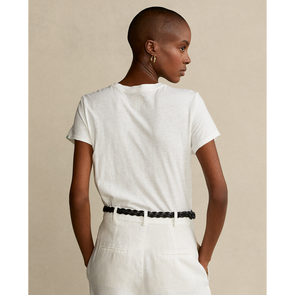 Tropical Cotton Graphic Tee Polo Ralph Lauren em Nevis 5