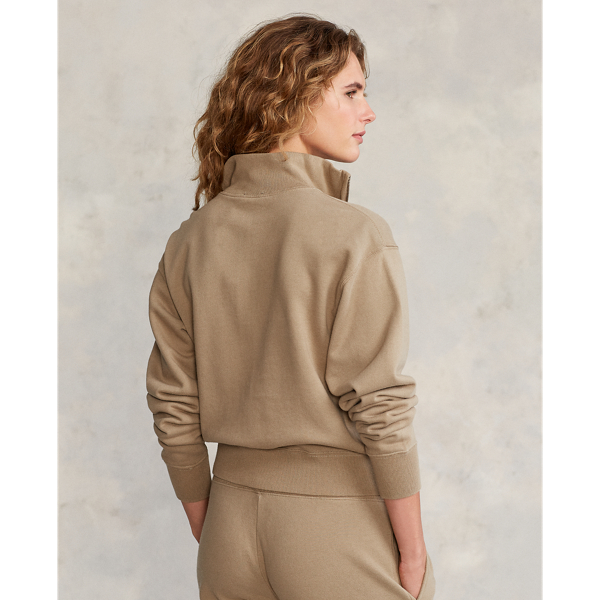 Khaki Hill Cotton Track Jacket Polo Ralph Lauren 5