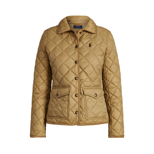 ジャケット LAUREN RALPH LAUREN Woman Jacket Beige 297967122 270 Quilted Hooded Jacket