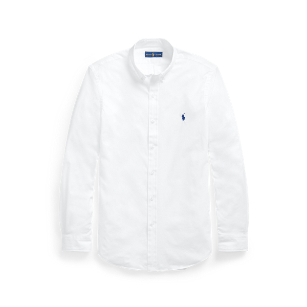 Polo Ralph Lauren 클래식핏 스트레치 포플린 셔츠 화이트 2