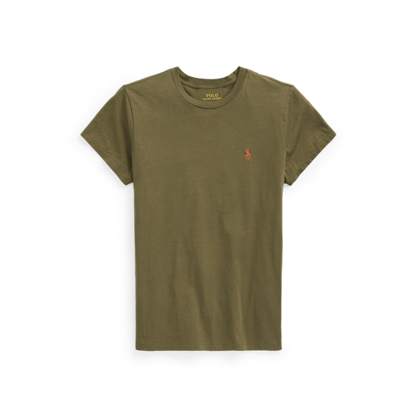 Cotton Jersey Crewneck Tee Polo Ralph Lauren 1