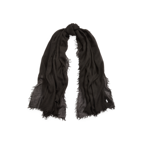 Fringe Crinkle Scarf