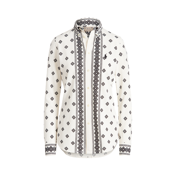 Floral Cotton Button-Down Shirt Polo Ralph Lauren in 1