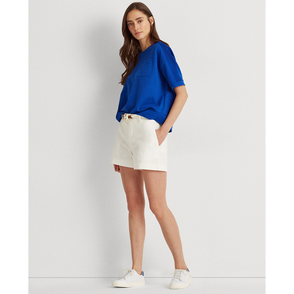 Sapphire Star French Terry Short-Sleeve Top Lauren 4