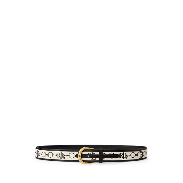 Printed Canvas Belt Lauren 1