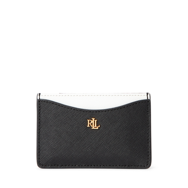 Crosshatch Leather Card Case Lauren 1