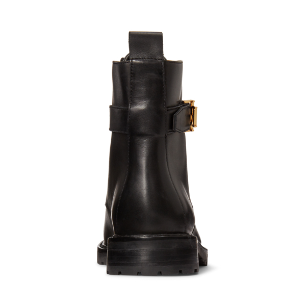 Black Eldridge Burnished Leather Boot Lauren 3