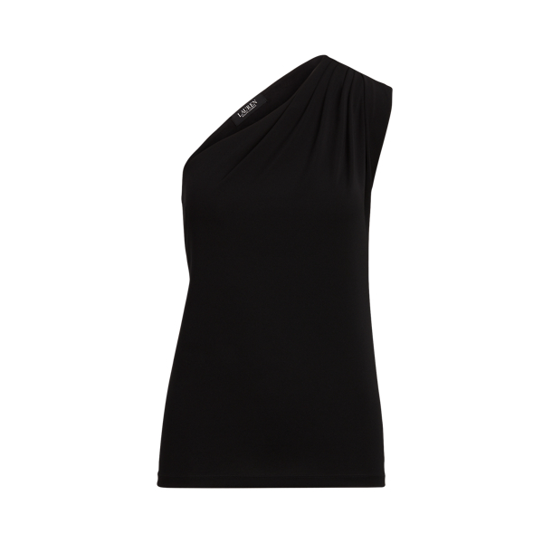 Stretch Jersey One-Shoulder Top Lauren 1