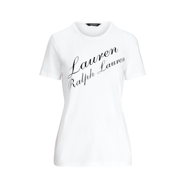 Logo Jersey Tee Lauren Petite 1