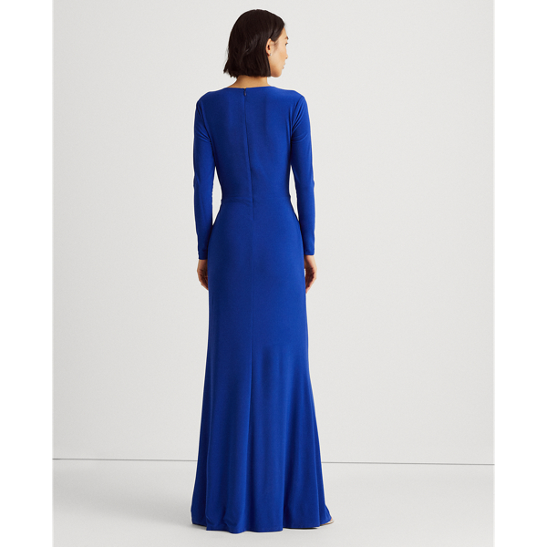 即発☆Ralph Lauren Ruffle-Trim Jersey Gown Ruffle-Trim Jersey Gown for Women | Ralph Lauren® UY