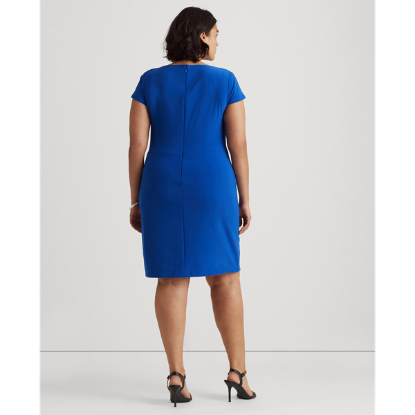Sapphire Star Jersey Short-Sleeve Dress Lauren Woman 5