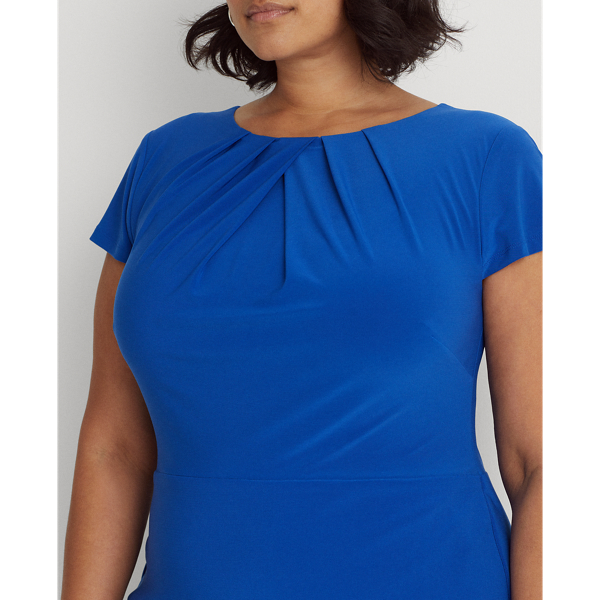 Sapphire Star Jersey Short-Sleeve Dress Lauren Woman 6