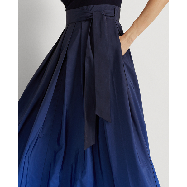 Sapphire Star Ombre Ombre Taffeta Sleeveless Gown Lauren 6