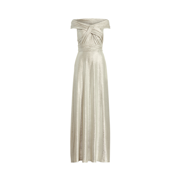 Robe de soir&eacute;e aux &eacute;paules d&eacute;gag&eacute;es Lauren en 1