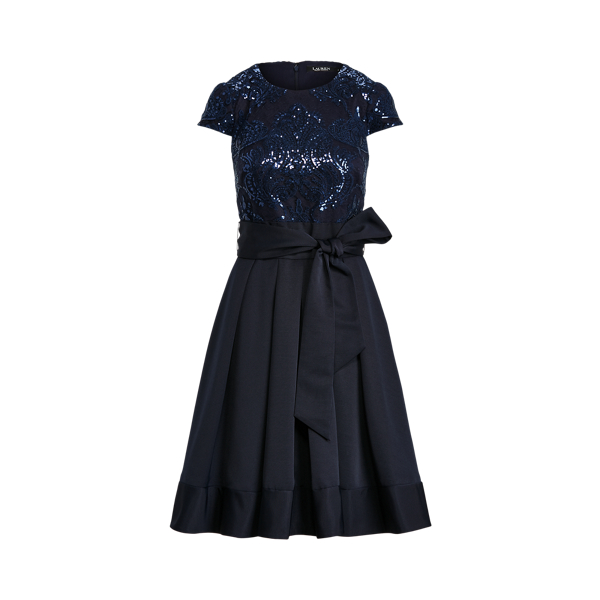 Cocktailkleid aus Spitze und Faille Lauren in 1