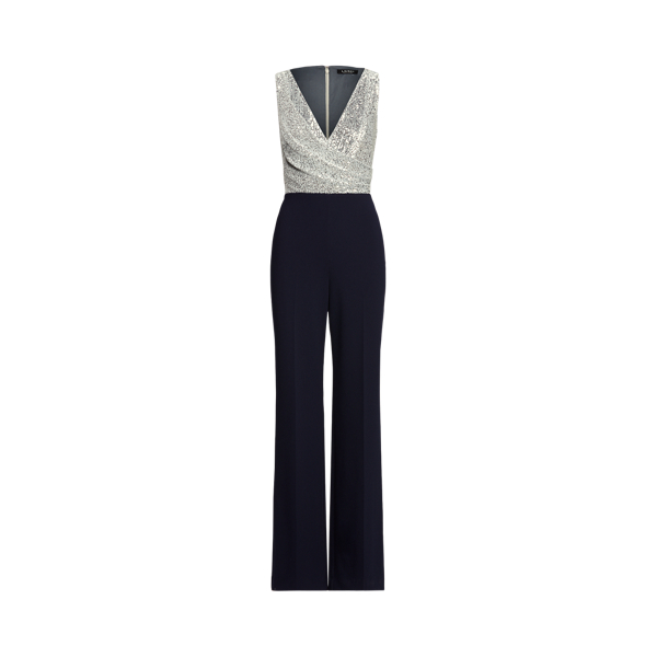Sequined Crepe Jumpsuit Lauren em 1