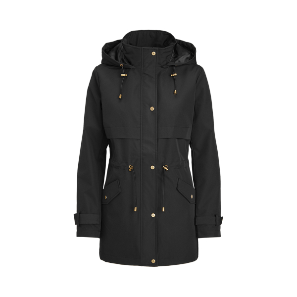 Impermeable con capucha plegable